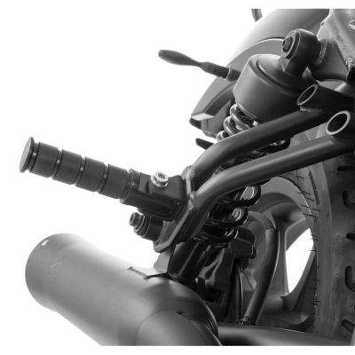 Stupačky spolujezdce Motorrad Burchard pro Honda CMX 500 Rebel - Ness Style - chrom